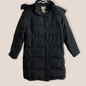 🥂 NEW YEAR SALE - L.L. Bean Black Ultrawarm Coat - Petite